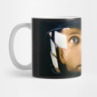 My God, It's Full of Stars! - Dave Bowman Pastel on Canvas Mug